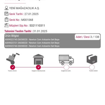 Eksik Ve Geciken Kargo Teslimatı Sorunu