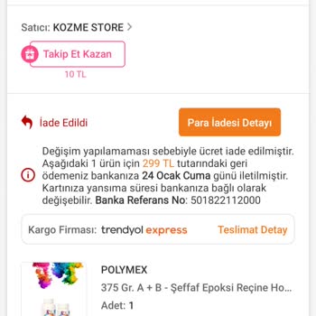 Yanlış Ürün Gönderimi Ve İade Sorunları