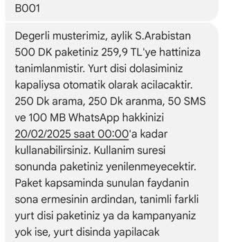 Yanlış Ücretlendirme: Yurt Dışı Paketi Sorunu