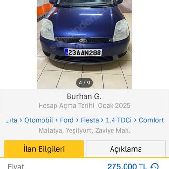 Sahibinden.com'da Yanlış İlan Sorunu