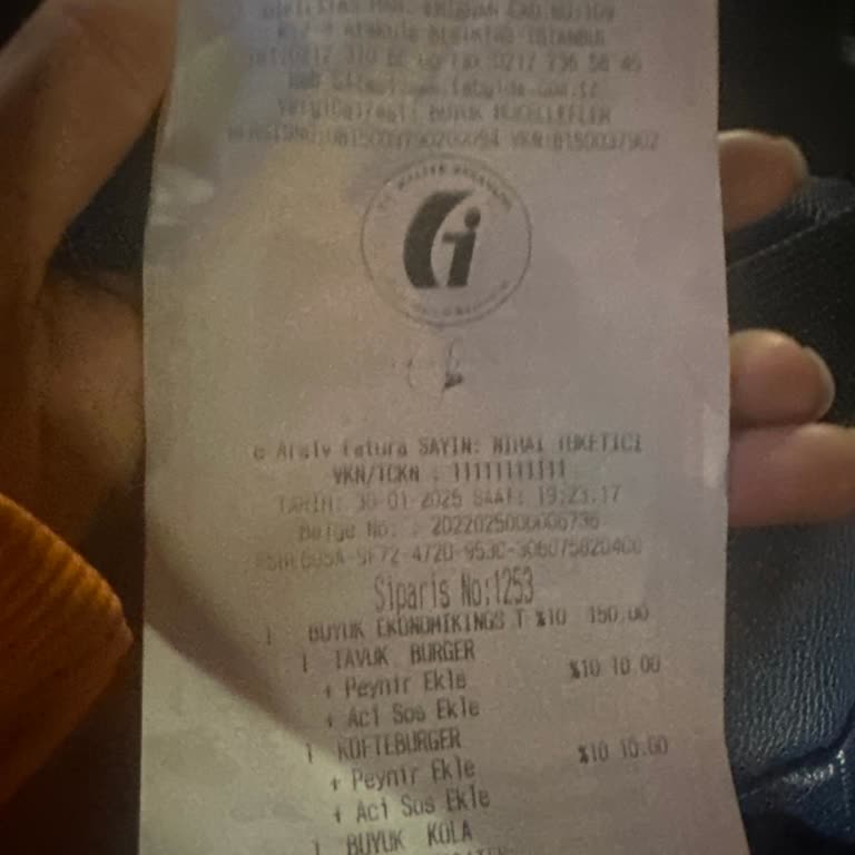 Burger King'de Gecikmeli Teslimat Ve Üslupsuz Davranış