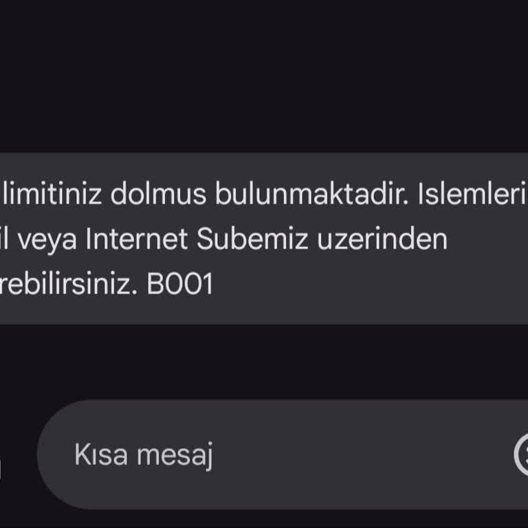 Ziraat Bankası Bakiye Sorgulama Limiti Sorunu