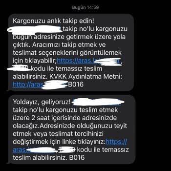 Aras Kargo'nun Yanıltıcı Teslimat Bildirimi Ve İletişim Sorunları