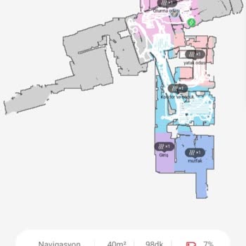 Haritalama Sorunlu Robot Süpürge