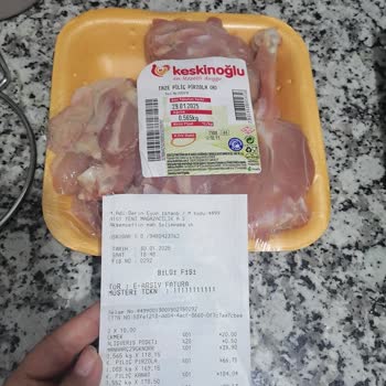 Tarihi Geçmiş Tavuk Ürünleri Ve İlgisiz Müşteri Hizmetleri