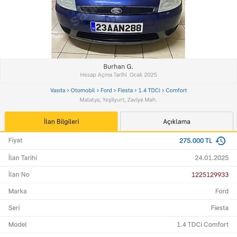 Sahibinden'de Yanıltıcı İlan Sorunu