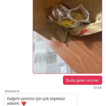 Popeyes Yanlış Sipariş Teslimatı ve Geciken Çözüm