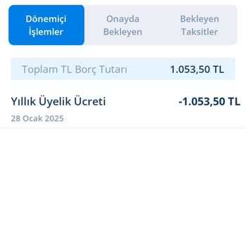 Denizbank'tan Haksız Yıllık Üyelik Ücreti Kesintisi