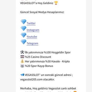 7200 TL'lik Yatırımım Vegasslot'ta Kayboldu