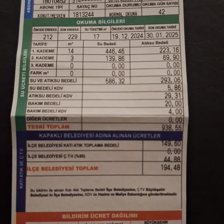 TESKİ'nin Geç Okunan Su Sayacı Sorunu