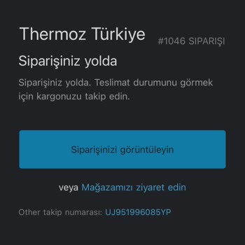 Thermoz Türkiye'den Teslim Edilmeyen Ürün Mağduriyeti