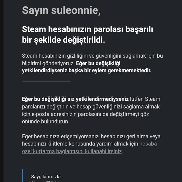 Steam Hesabına Erişim Sorunu: Yardım Bekliyorum
