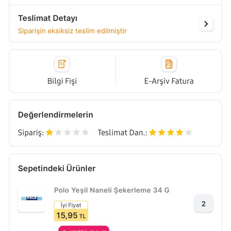 Eksik Teslimat Ve Ulaşılamayan Müşteri Hizmetleri