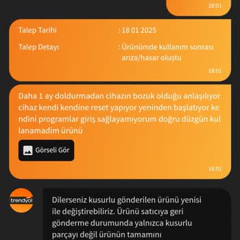 Trendyol'da Ürün Değişiminde Yaşanan Sorunlar