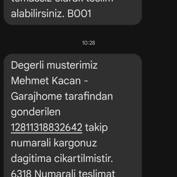 Sürat Kargo'nun Teslimat Sorunu