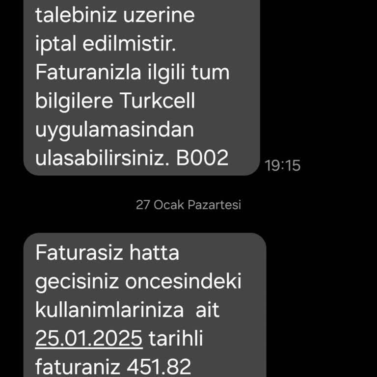 Yanlış Fatura Bildirimi Ve Gecikme Sorunu