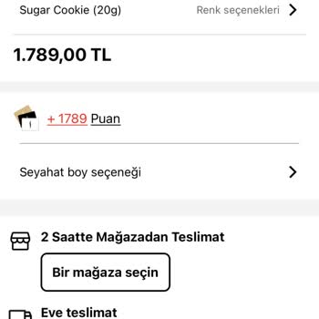 Sephora Eve Teslimat Seçeneğinin Eksikliği!