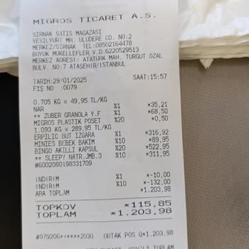 Migros Yanlış Etiket Fiyatı Mağduriyeti