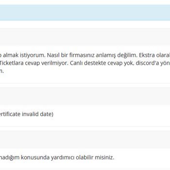 Hızlı Teslimat Sözü Verilen Hizmette Gecikme Ve Destek Eksikliği