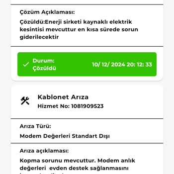 Sürekli Kesilen İnternet Ve Yanıltıcı Arıza Kayıtları