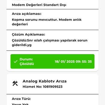 Sürekli Kesilen İnternet Ve Yanıltıcı Arıza Kayıtları