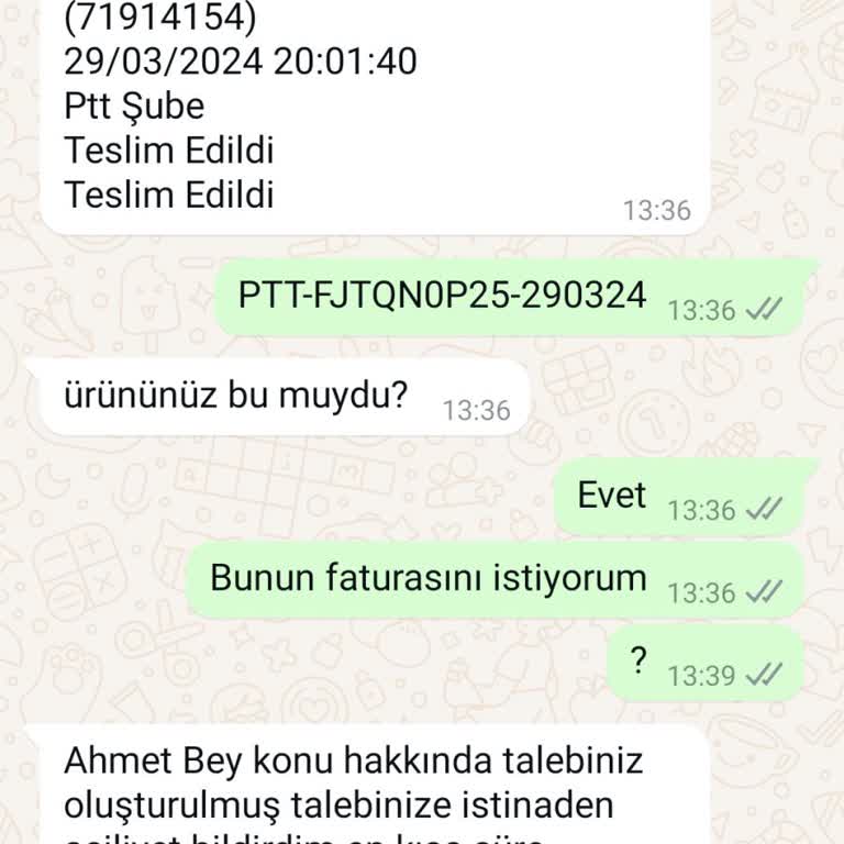 Fatura Eksikliği Nedeniyle Garanti Hizmeti Alamıyorum