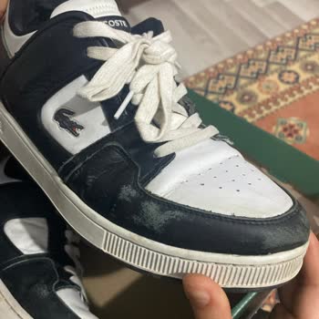 Lacoste Ayakkabıda Hızlı Renk Değişimi Ve Soyulma Sorunu
