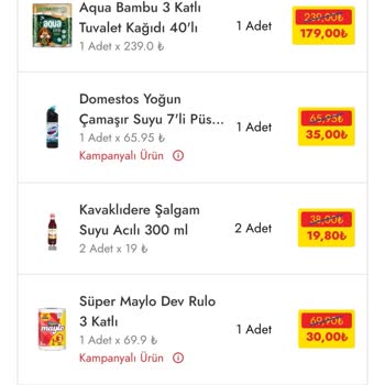 Şok Market'te Kazanılan Puanlar Hesaba Geçmiyor