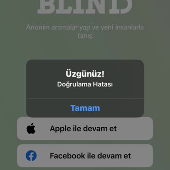 Blind ID Hesabına Giriş Sorunu: Doğrulama Hatası Ve IP Kullanım Uyarısı