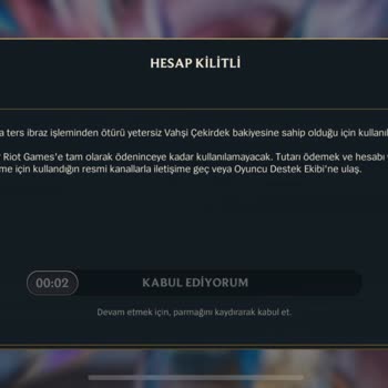 Haksız İade Talebi Nedeniyle Askıya Alınan Hesap