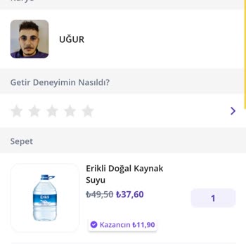 Getir'den İki Yıl Geçmiş Ürün Sorunu