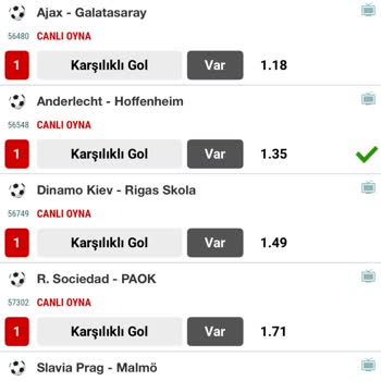 Nesine Uygulamasında Skor Ve Kısıtlama Sorunu