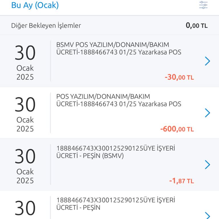 Pos Yazılım Ücreti Haksızlığı