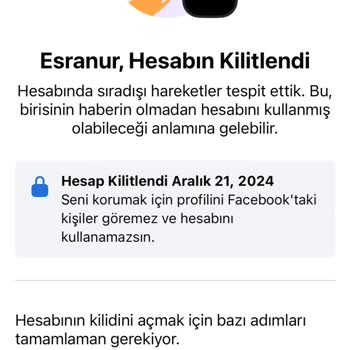 Facebook Hesabım Kilitlendi Ve Selfie Doğrulaması Kabul Etmiyor