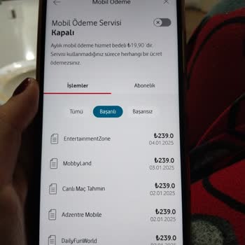 Habersiz Açılan Mobil Ödeme Ve Yüksek Fatura Şoku