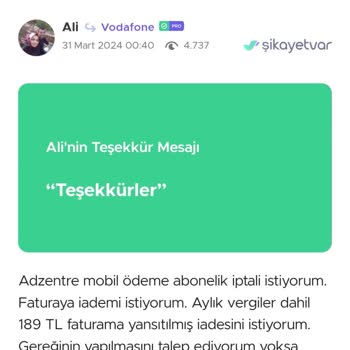 Habersiz Açılan Mobil Ödeme Ve Yüksek Fatura Şoku