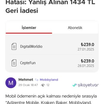 Habersiz Açılan Mobil Ödeme Ve Yüksek Fatura Şoku