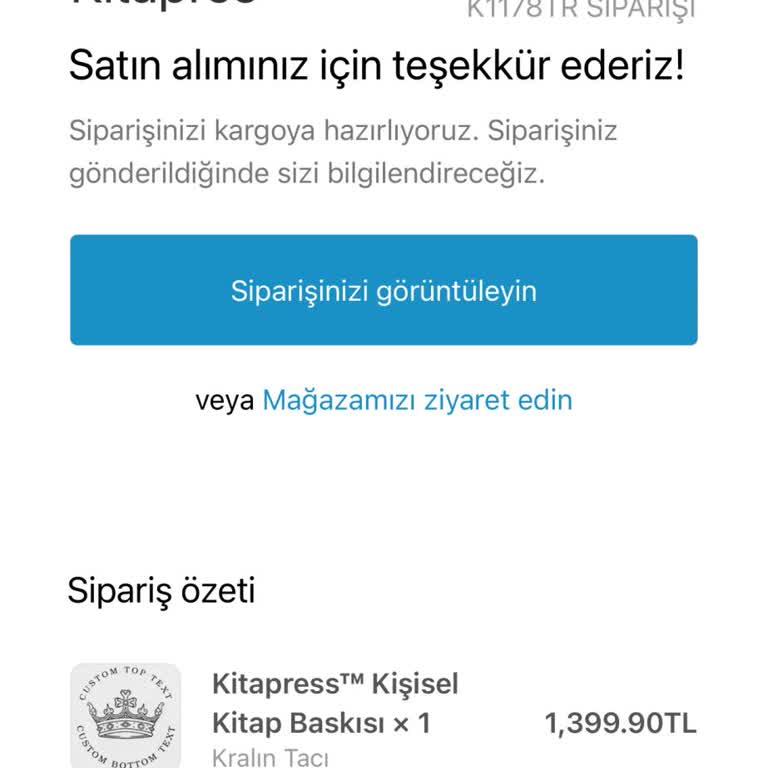 Kitap Siparişimde Sürekli Erteleme Ve İade Sorunu