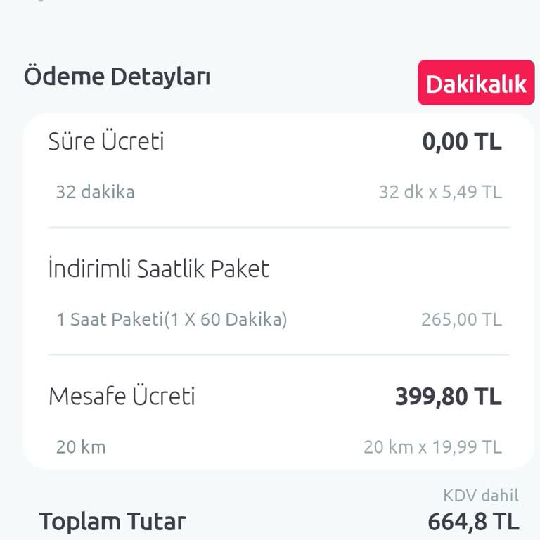 Yanıltıcı Ücretlendirme Ve Yetersiz Bilgilendirme Şikayeti