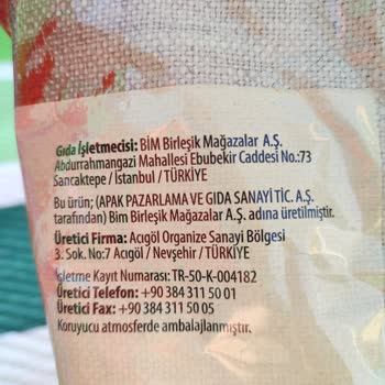 BİM'den Aldığımız Cipsin Hijyen Sorunu