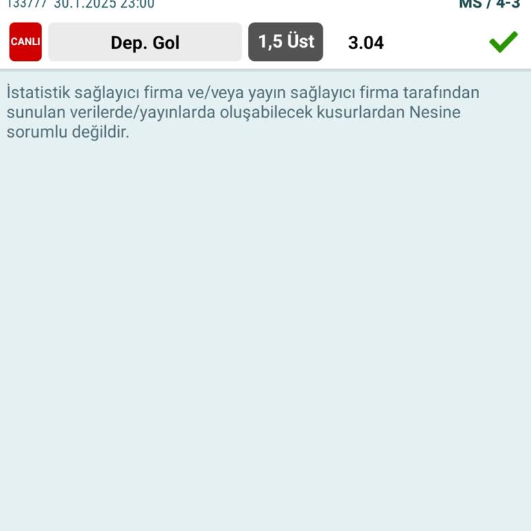 Nesine'de Kuponumun Haksız Değerlendirilmesi