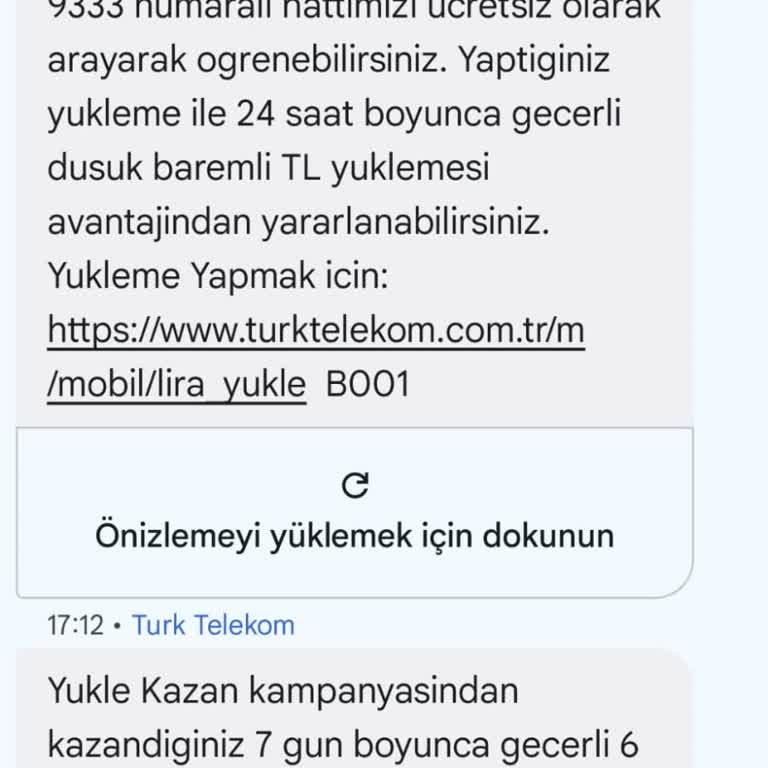 Türk Telekom'dan Eksik Bilgilendirme Nedeniyle Bakiye Kaybı