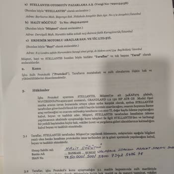 Opel Grandland Tavan Boyası Hayal Kırıklığı