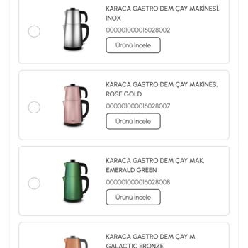 Karaca'dan Alınan Çay Makinesi Arızaları Ve Çözüm Süreci Sorunları