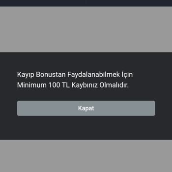 Bloke Edilen Hesap Ve Kayıp Para