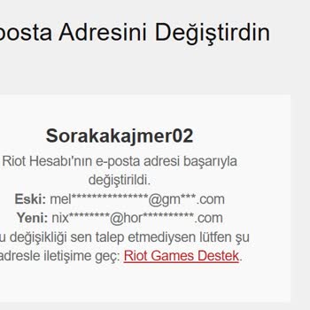 Çalınan Hesap Ve Yanıtsız Destek