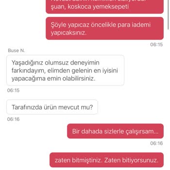 Eksik Sipariş Ve Saygısız Kurye Deneyimi