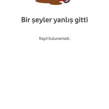 Vodafone Hediye Çeki Hatası: Tanımlama Sorunu