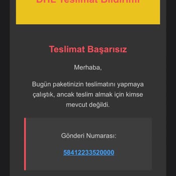 PTT Kargo Adına Gelen Şüpheli E-postalar