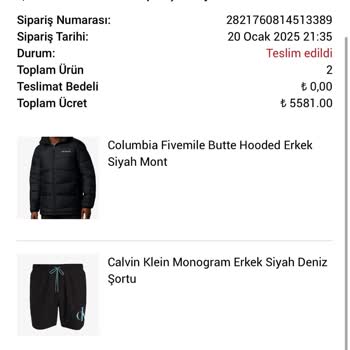 Yanıltıcı Sipariş Süreci Ve İade Sorunu